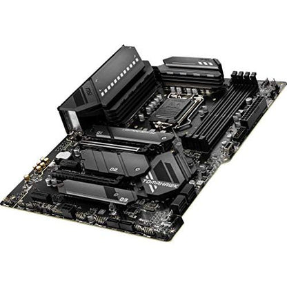 MSI MAG Z590 TOMAHAWK WIFI Gaming Motherboard (ATX, 11th/10th Gen Intel Core, LGA 1200 Socket, DDR4, PCIe 4, CFX, M.2 Slots, USB 3.2 Gen 2, Wi-Fi 6E, DP/HDMI, Mystic Light RGB)