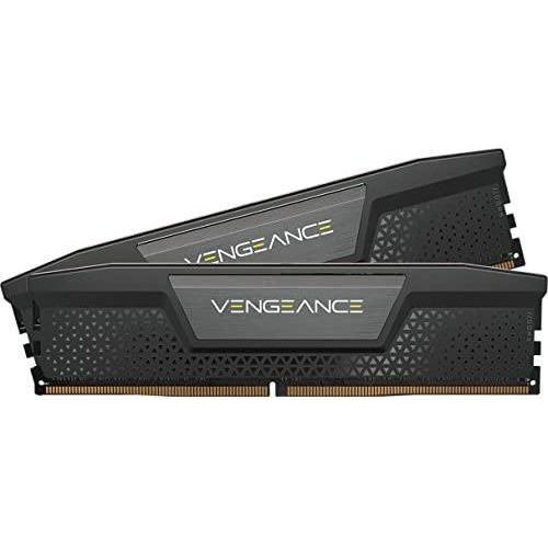 CORSAIR Vengeance DDR5 RAM 32GB (2x16GB) 6000MHz CL30 Intel XMP iCUE Compatible Computer Memory - Black (CMK32GX5M2B6000C30)