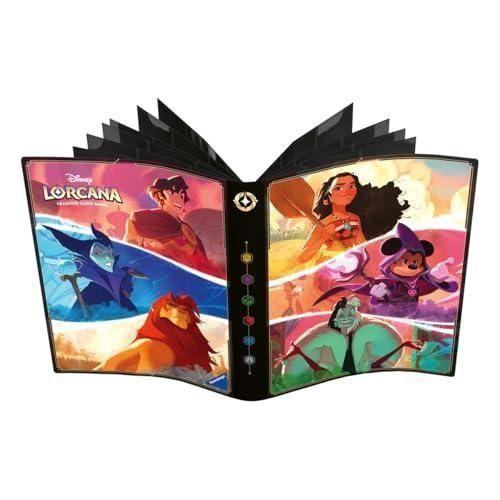 Ravensburger Disney Lorcana TCG: Character Card Portfolio Featuring Illustrations by Nicholas Kole for Ages 8 and Up