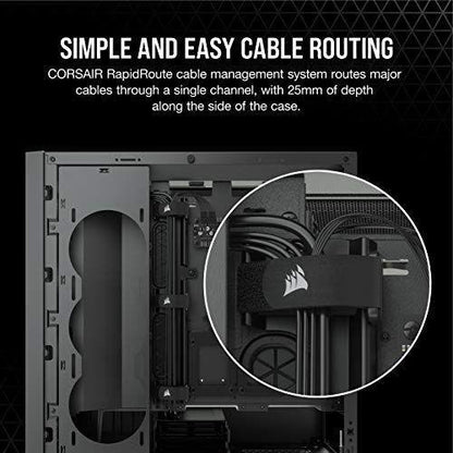 Corsair 5000D Airflow Tempered Glass Mid-Tower ATX PC Case - Black