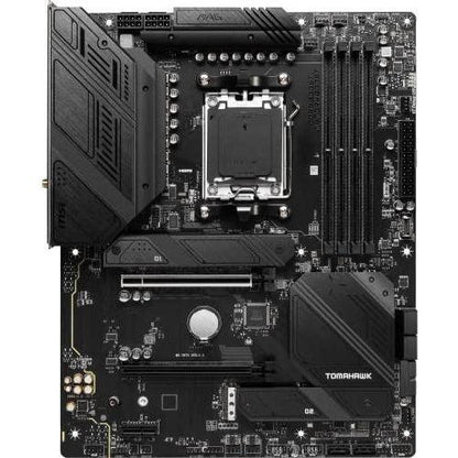 MSI MAG B650 Tomahawk WiFi Gaming Motherboard (AMD Ryzen 8000/7000, AM5, DDR5, PCIe 4.0, M.2, SATA 6Gb/s, USB 3.2 Gen 2, HDMI/DP, Wi-Fi 6E, Bluetooth 5.3, 2.5Gbps LAN, ATX)