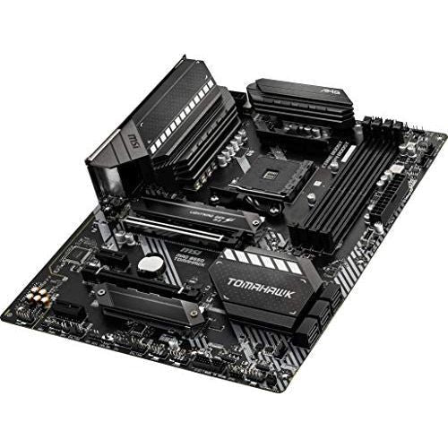 MSI MAG B550 TOMAHAWK Gaming Motherboard (AMD AM4, DDR4, PCIe 4.0, SATA 6Gb/s, M.2, USB 3.2 Gen 2, HDMI/DP, ATX, AMD Ryzen 5000 Series processors)