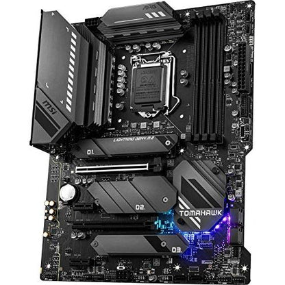 MSI MAG Z590 TOMAHAWK WIFI Gaming Motherboard (ATX, 11th/10th Gen Intel Core, LGA 1200 Socket, DDR4, PCIe 4, CFX, M.2 Slots, USB 3.2 Gen 2, Wi-Fi 6E, DP/HDMI, Mystic Light RGB)