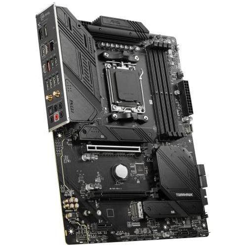 MSI MAG B650 Tomahawk WiFi Gaming Motherboard (AMD Ryzen 8000/7000, AM5, DDR5, PCIe 4.0, M.2, SATA 6Gb/s, USB 3.2 Gen 2, HDMI/DP, Wi-Fi 6E, Bluetooth 5.3, 2.5Gbps LAN, ATX)