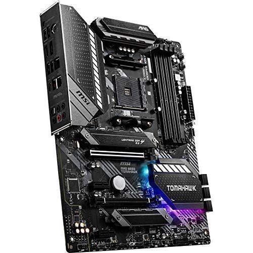 MSI MAG B550 Tomahawk Gaming Motherboard (AMD AM4, DDR4, PCIe 4.0, SATA (Renewed)