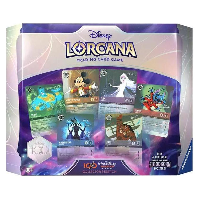 Ravensburger Disney Lorcana: D100 Collector's Edition TCG Gift Set for Ages 8 and Up