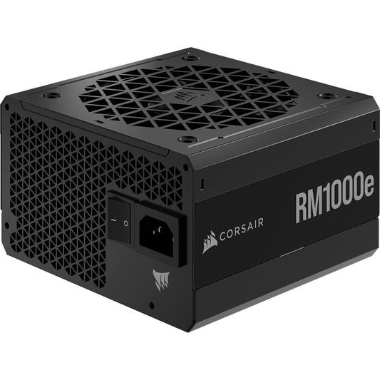 Corsair RM1000e Fully Modular Low-Noise ATX Power Supply (Dual EPS12V Connectors, Low-Noise, 105°C-Rated Capacitors, 80 PLUS Gold-Certified Efficiency, Modern Standby Support) Black