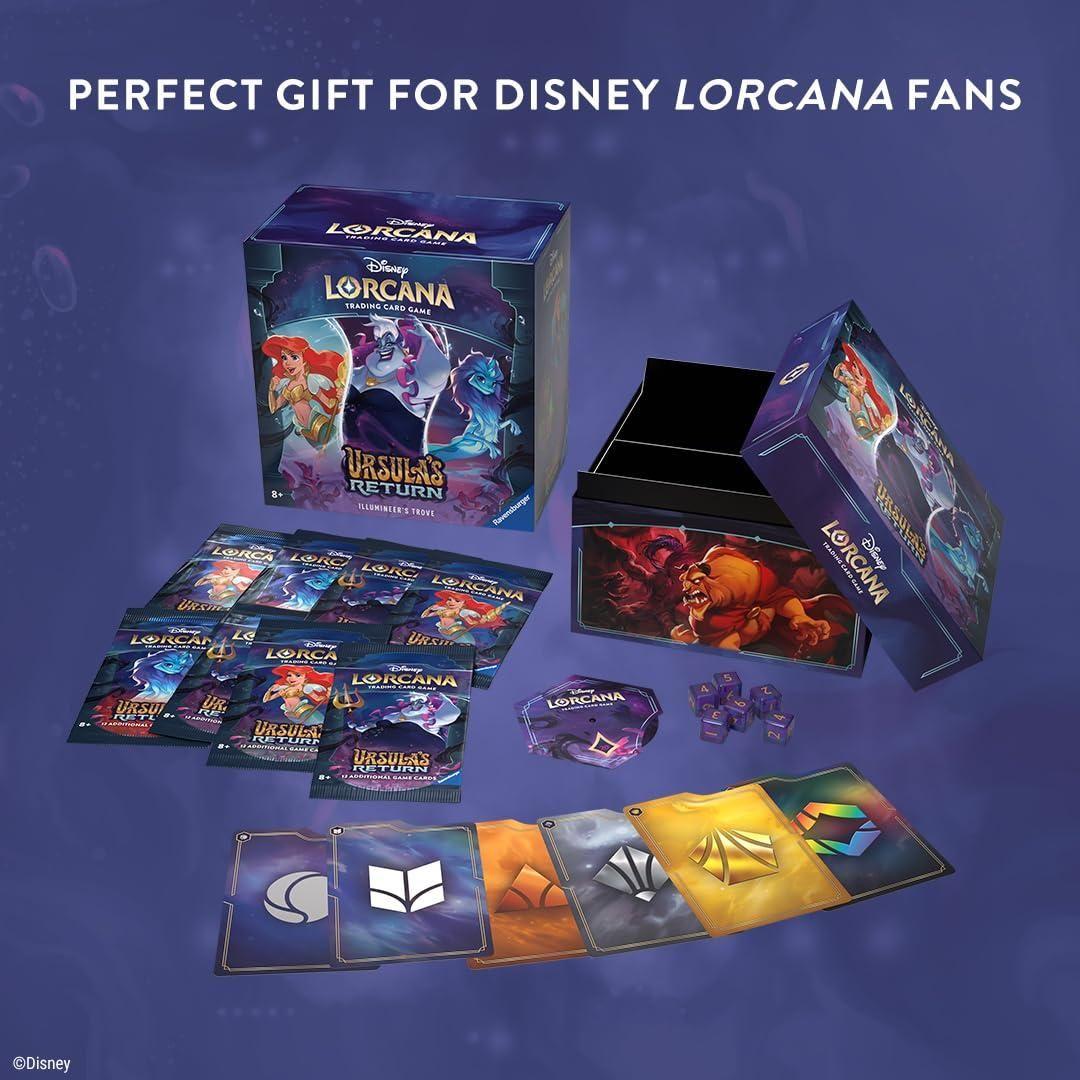 Ravensburger Disney Lorcana TCG: Ursula's Return Illumineer's Trove for Ages 8 and Up