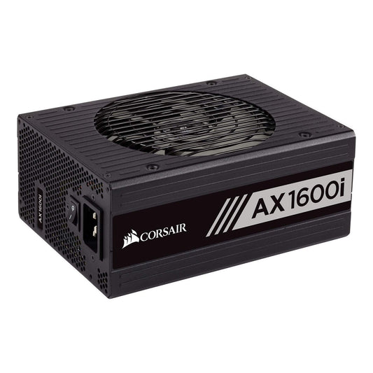 Corsair AXi Series, AX1600i, 1600 Watt, 80+ Titanium Certified, Fully Modular - Digital Power Supply (CP-9020087-NA)