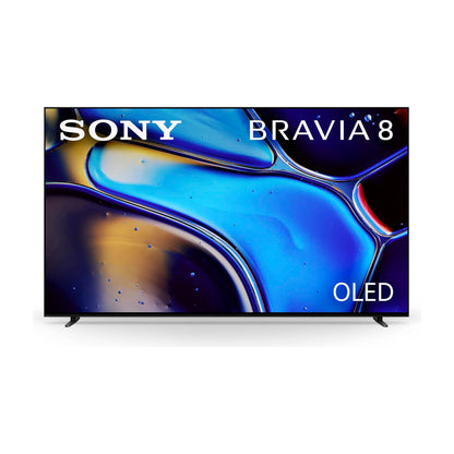 Sony 65 Inch OLED 4K Ultra HD TV BRAVIA 8 Smart Google TV with Dolby Vision HDR and Exclusive Features for PlayStation 5 (K-65XR80), 2024 Model