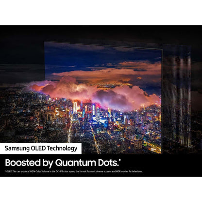 SAMSUNG 55-Inch Class OLED 4K S95C Series Quantum HDR Smart TV w/Dolby Atmos, Object Tracking Sound+, Q Symphony, Motion Xcelerator Turbo Pro, Gaming Hub, Alexa Built-in (QN55S95C)