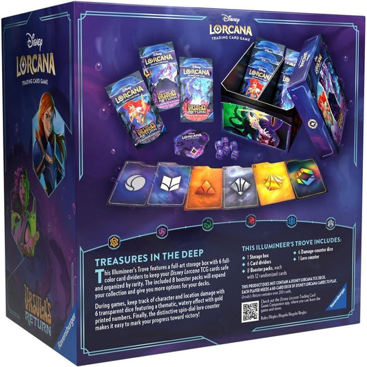 Ravensburger Disney Lorcana TCG: Ursula's Return Illumineer's Trove for Ages 8 and Up