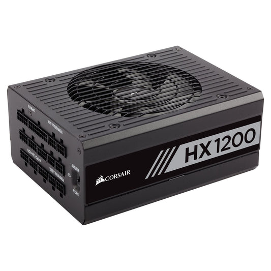 Corsair HX Series, HX1200, 1200 Watt, Fully Modular Power Supply, 80+ Platinum Certified, Model Number: CP-9020140-NA