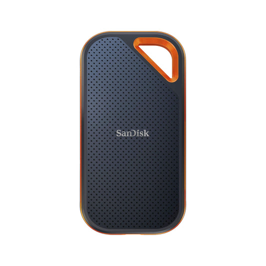 SanDisk 2TB Extreme PRO Portable SSD - Up to 2000MB/s - USB-C, USB 3.2 Gen 2x2, IP65 Water and Dust Resistance, Updated Firmware - External Solid State Drive - SDSSDE81-2T00-G25