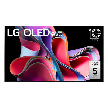 LG G3 Series 65-Inch Class OLED evo 4K Processor Smart Flat Screen TV for Gaming with Magic Remote AI-Powered Gallery Edition OLED65G3PUA, 2023 with Alexa Built-in