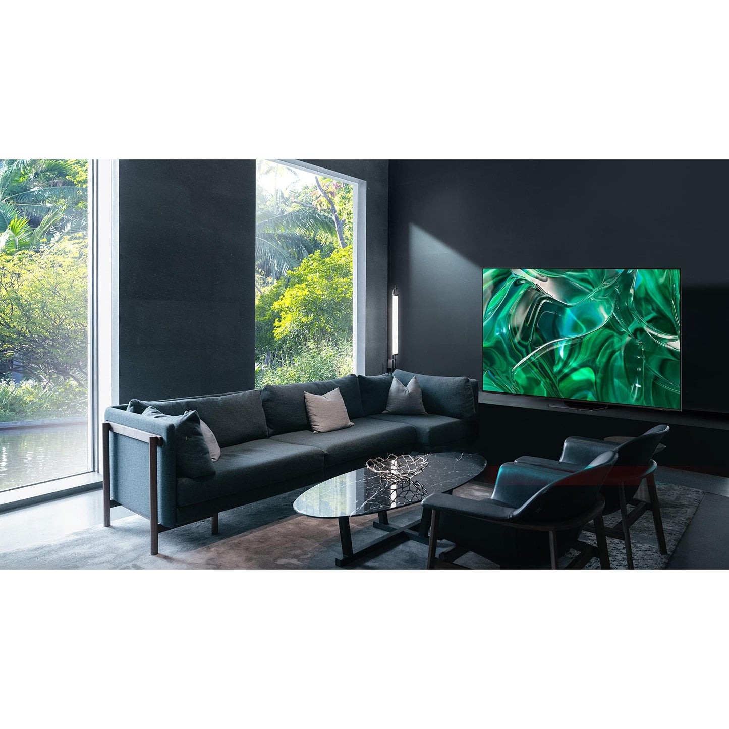 SAMSUNG 55-Inch Class OLED 4K S95C Series Quantum HDR Smart TV w/Dolby Atmos, Object Tracking Sound+, Q Symphony, Motion Xcelerator Turbo Pro, Gaming Hub, Alexa Built-in (QN55S95C)