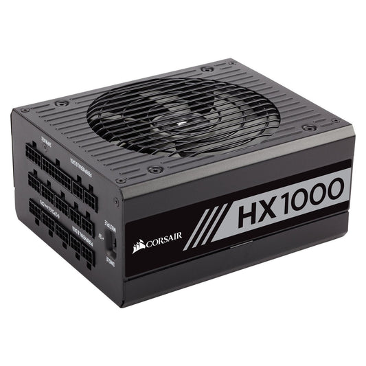 Corsair HX Series, HX1000, 1000 Watt, Fully Modular Power Supply, 80+ Platinum Certified, CP-9020139-NA