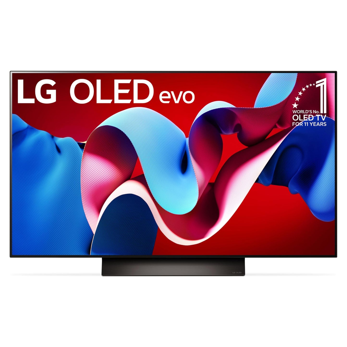 LG 48-Inch Class OLED evo C4 Series Smart TV 4K Processor Flat Screen with Magic Remote AI-Powered with Alexa Built-in (OLED48C4PUA, 2024)