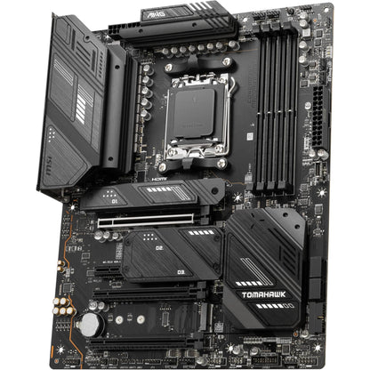 MSI MAG X670E Tomahawk WiFi Gaming Motherboard (AMD Ryzen 8000/7000, AM5, DDR5, PCIe 5.0, SATA 6Gb/s, M.2, USB 3.2 Gen 2, Wi-Fi 6E, Bluetooth 5.3, 2.5Gbps LAN, HDMI/DP, ATX)