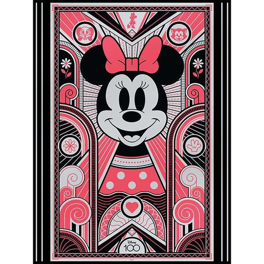 Disney 100 Years of Wonder: Deco-Luxe Minnie Puzzle (300 Piece) - Select Tronix